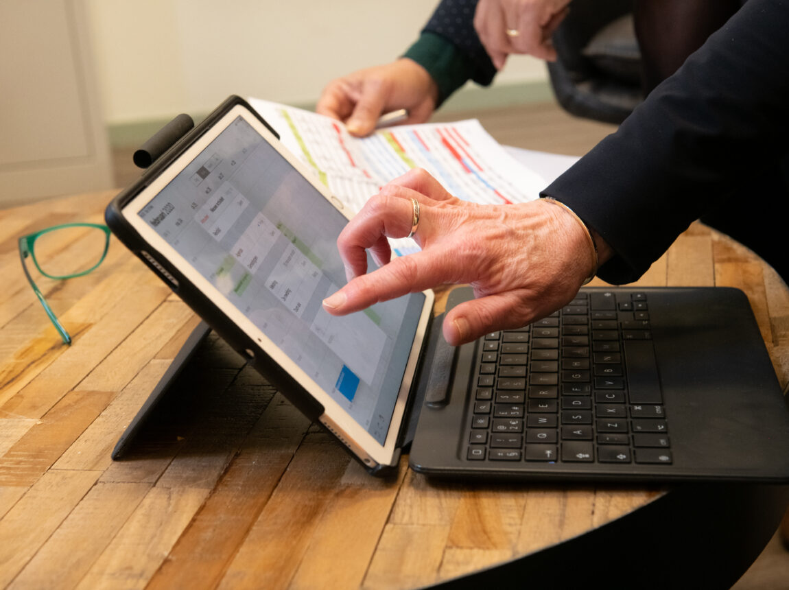ipad aanwijzen