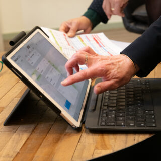 ipad aanwijzen