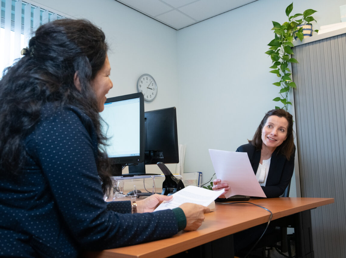 Twee huisartsen in gesprek