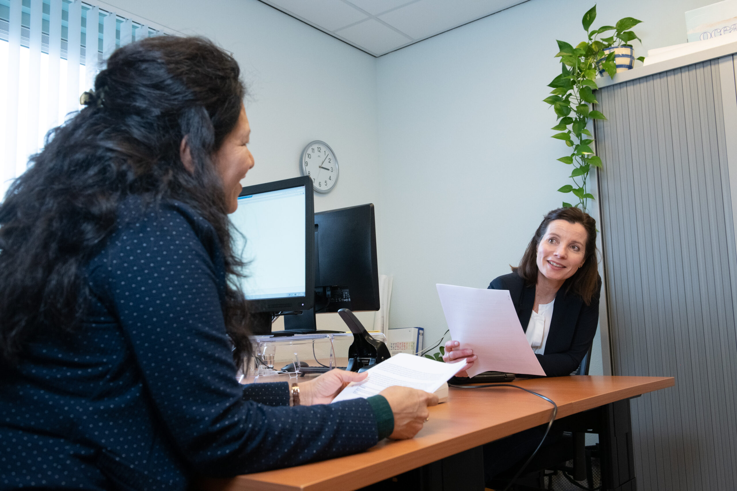 Twee huisartsen in gesprek