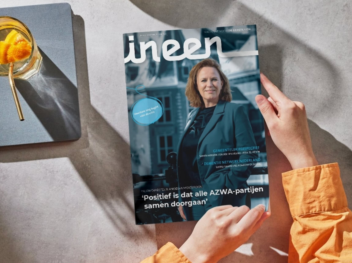InEen Magazine dat wordt gelezen